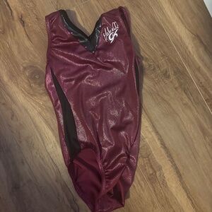 GK Maroon Gabrielle Leotard CL